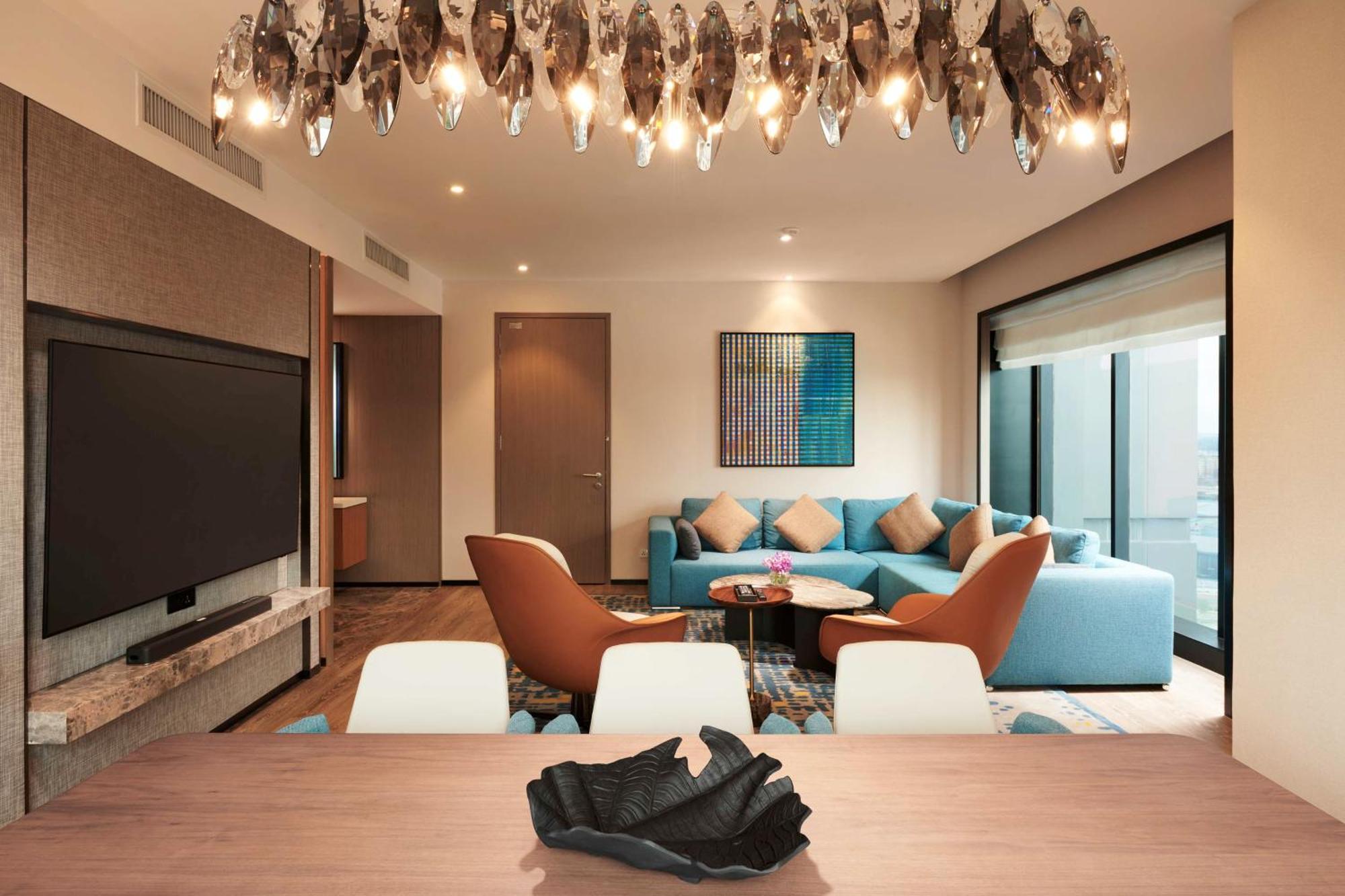 Doubletree By Hilton Shah Alam I-City Exterior foto A living room at the hotel